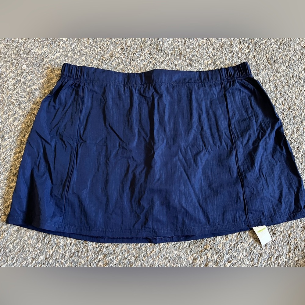 Aerie Navy Mini Skort